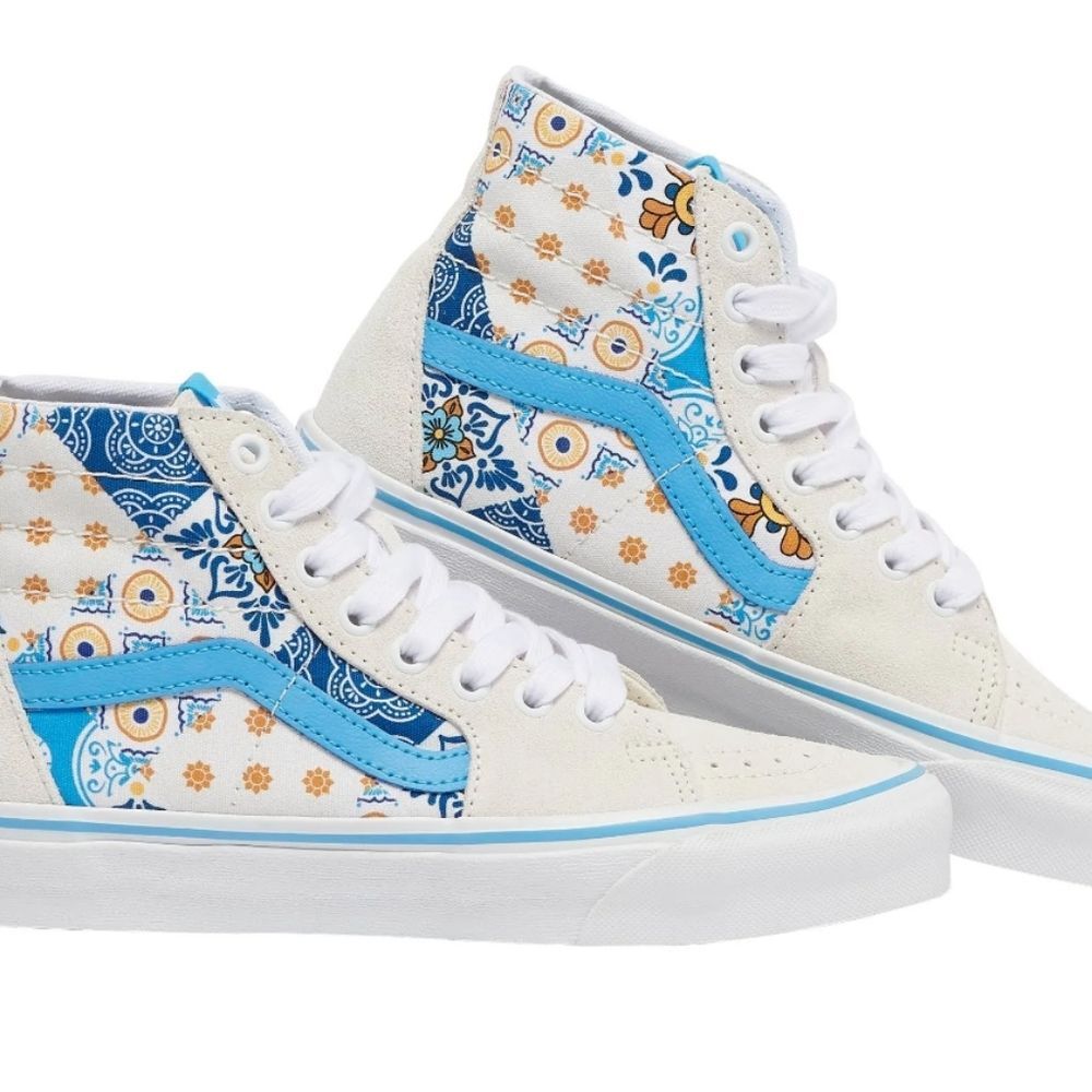 Vans SK8 Hi-Tapered Sneaker- Patterns Of The World